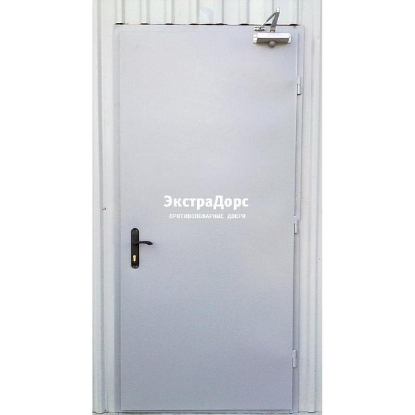 Противопожарная дверь EI 30 3 типа белая металлическая в Химках  купить