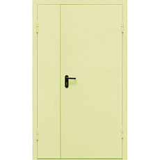 Противопожарная дверь для МОП металлическая светлая