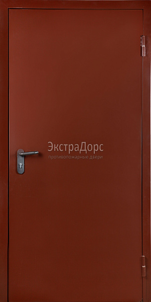 Противопожарная дверь EI 45 дымогазонепроницаемая металлическая однопольная в Химках  купить